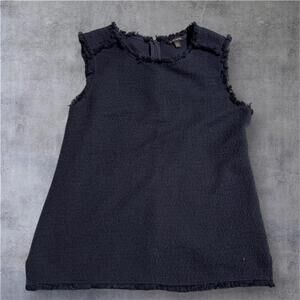 Banana Republic Women's Sleeveless Sweater Top, Size M, Navy Blue